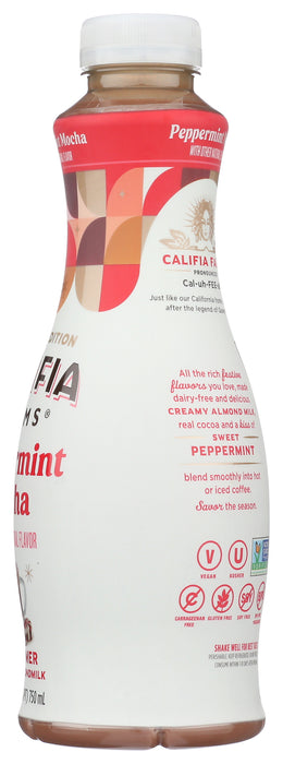 Almond Creamer, Peppermint Mocha, 25.4 floz