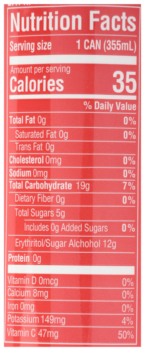 Sparkling Mushroom Elixir, Passionfruit Orange, 12 fl oz