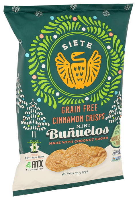 Mini Buñuelos Cinnamon Crisps, 5 oz