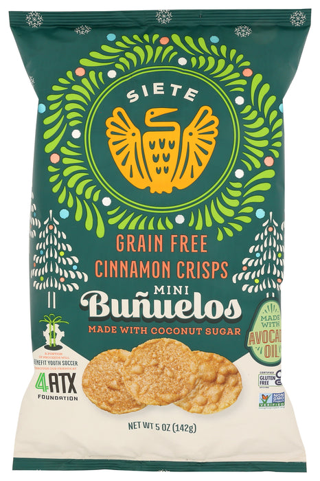 Mini Buñuelos Cinnamon Crisps, 5 oz