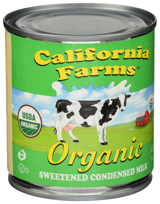 Sweetened Condensed Milk, Org, 14 oz