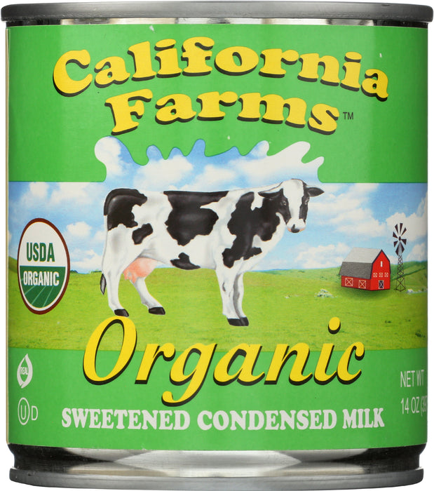 Sweetened Condensed Milk, Org, 14 oz