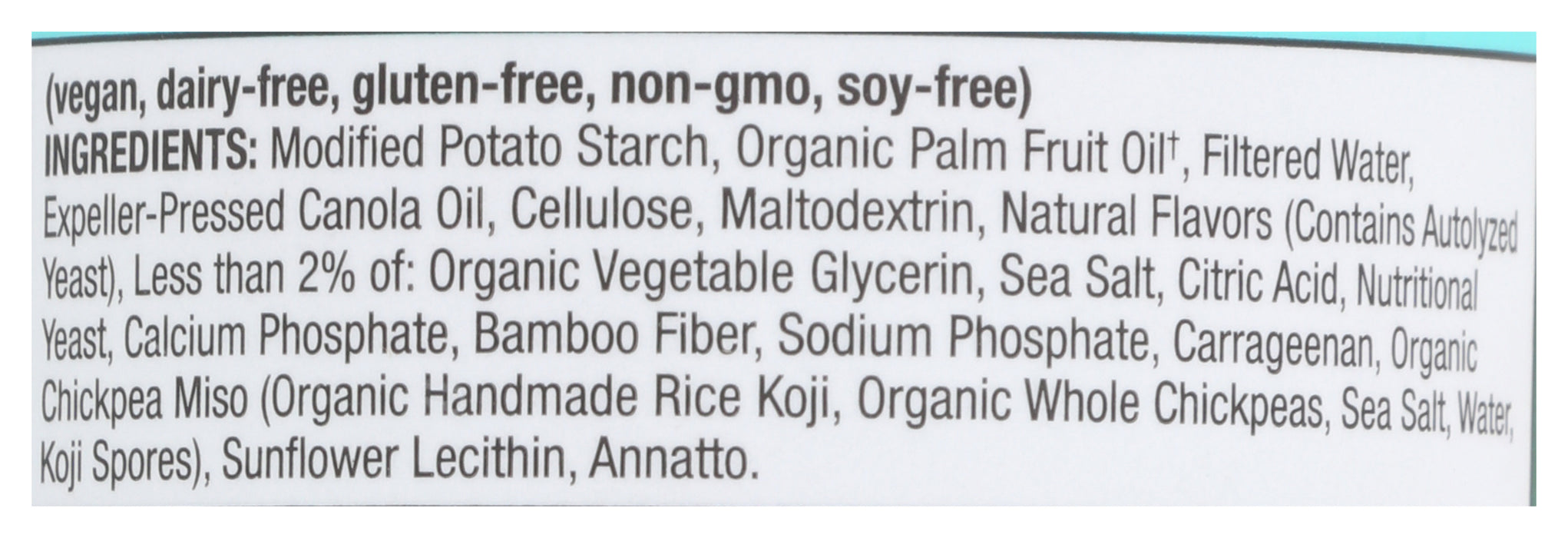 Vegan Parmesan, DF, 5 oz