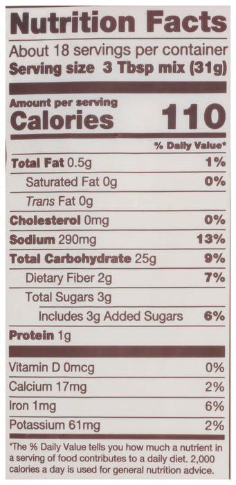 Cornbread Mix, GF, 20 oz