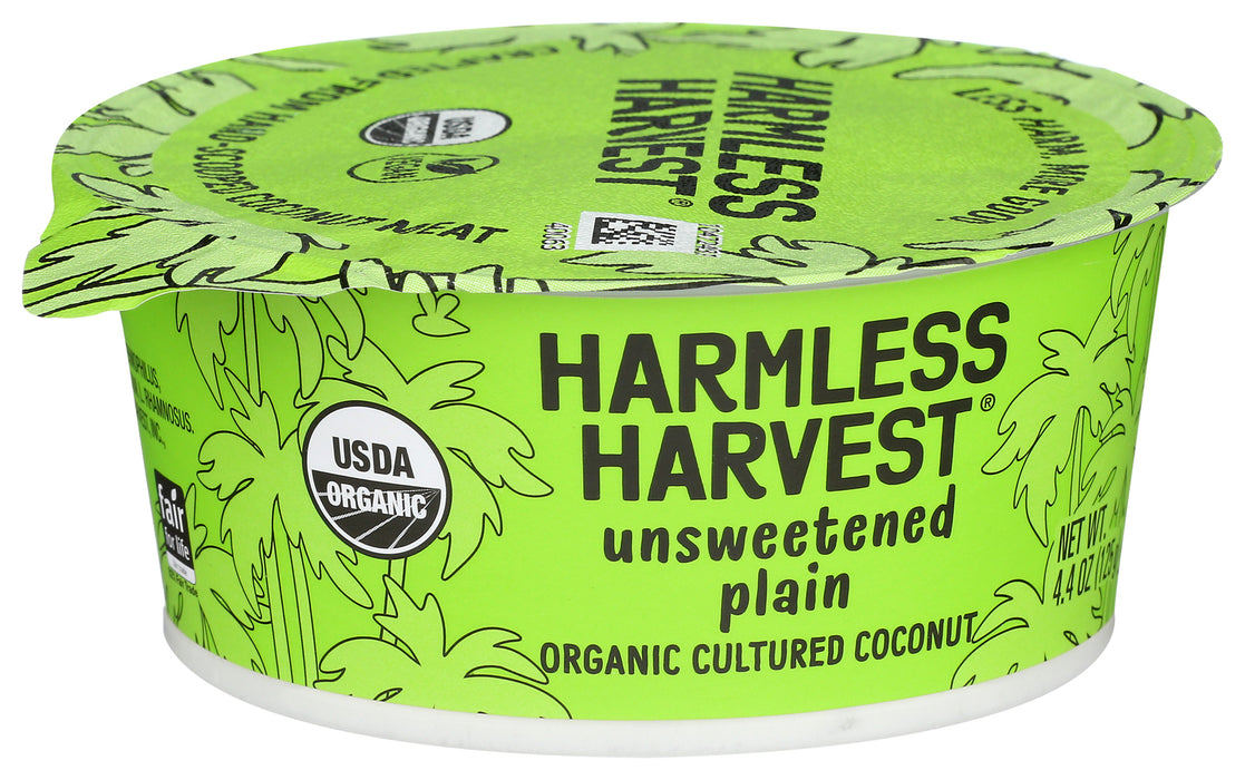 Coconut Yogurt, Plain, Org, 4.4 oz
