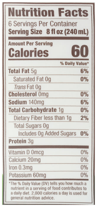 Almond Milk Unsweetened, Org, 48 floz