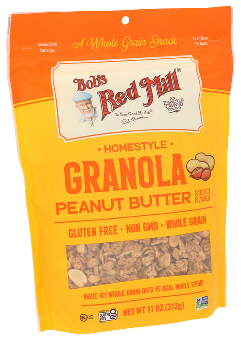 Peanut Butter Homestyle Granola, GF, 11 oz