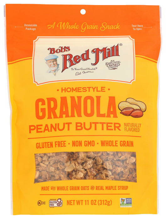 Peanut Butter Homestyle Granola, GF, 11 oz
