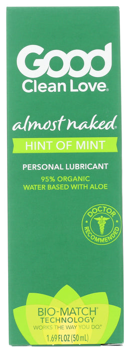 Personal Lubricant, Hint of Mint, Org, 1.69 floz