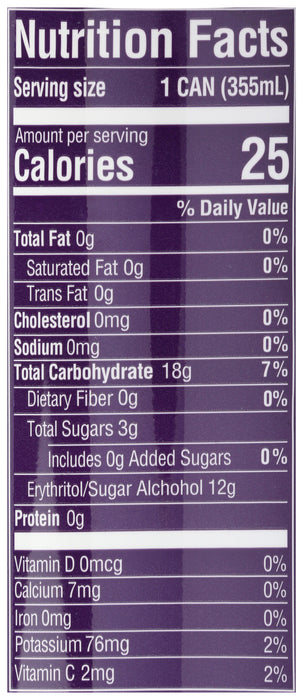 Sparkling Mushroom Elixir, Blackberry Lemon, 12 fl oz