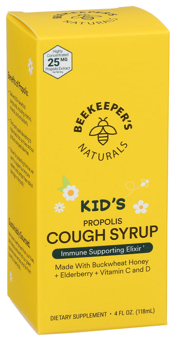 Kids Honey Cough Syrup, 4 floz