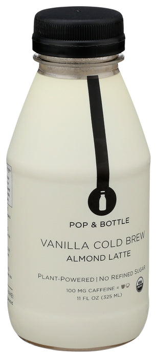 Vanilla Cold Brew Almond Latte, Org, 11 floz