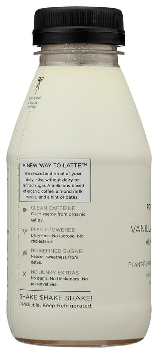 Vanilla Cold Brew Almond Latte, Org, 11 floz