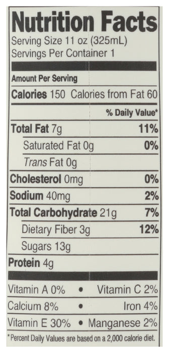 Vanilla Cold Brew Almond Latte, Org, 11 floz