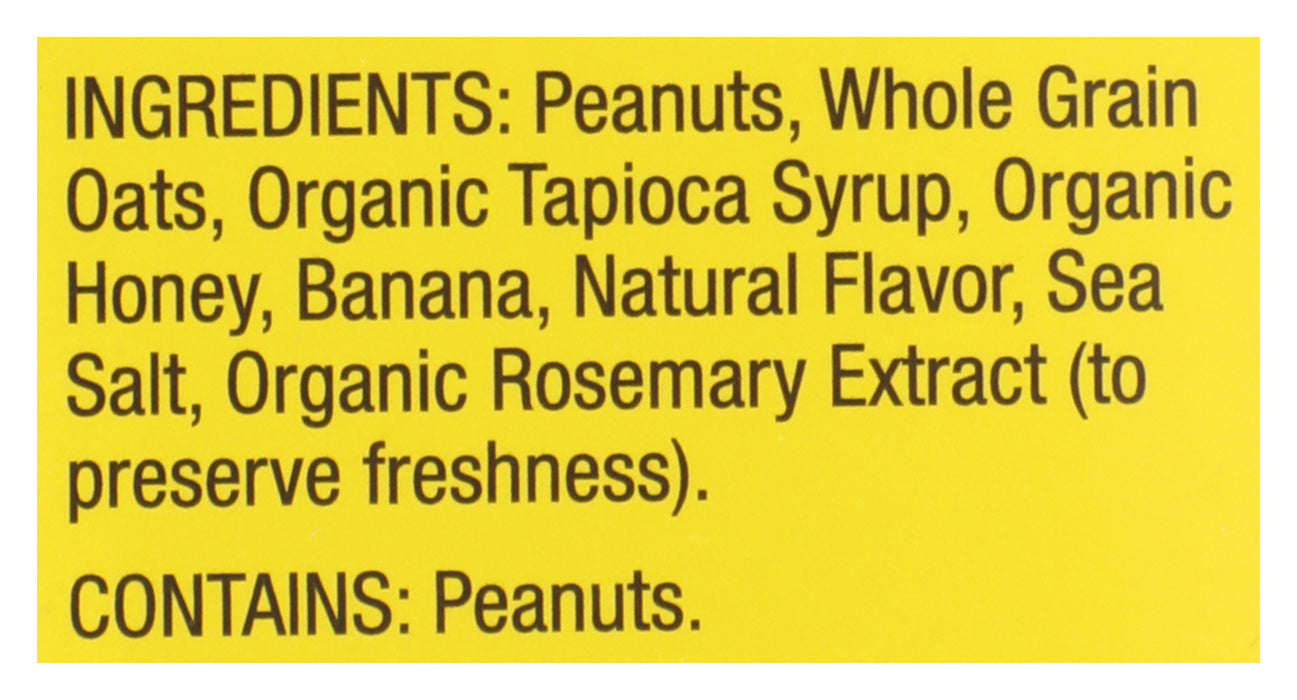 Oat Peanut Butter Banana Bar, GF, 5/1.48 oz