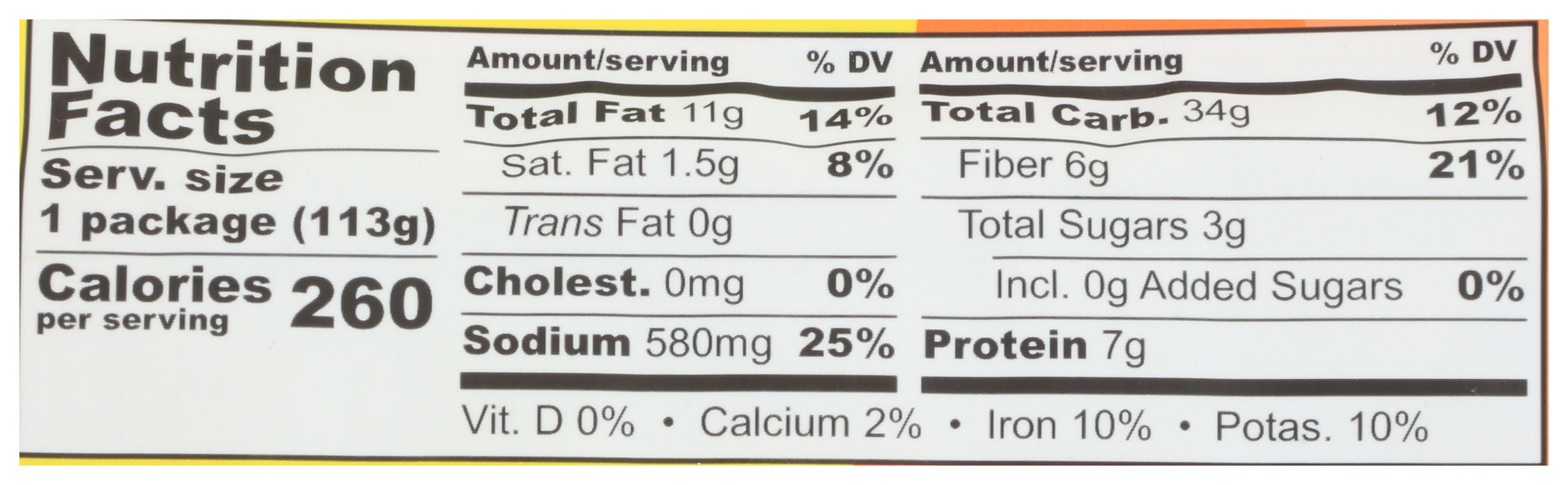 Walking Tamales, Bean Salsa Habanero, 4 oz
