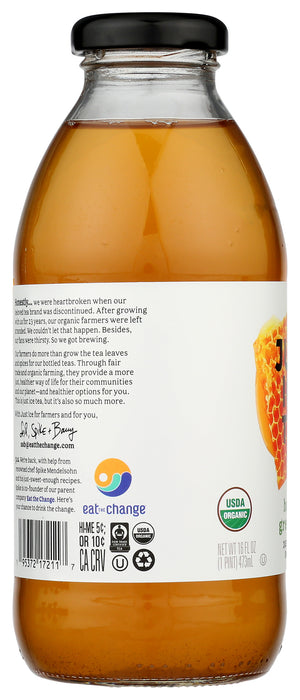 Honey Green Tea, Org, 16 fl oz