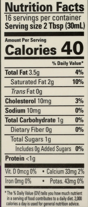 Half & Half Grassmilk, Org, 1 Pint