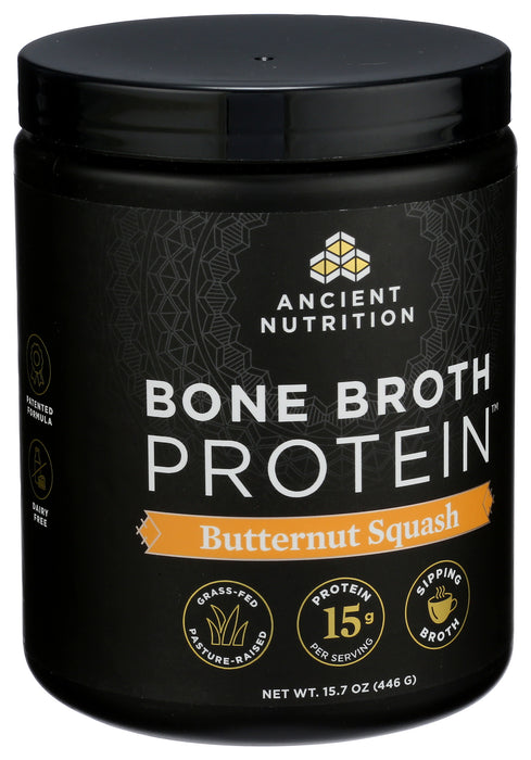 Bone Broth Protein, Savory Butternut Squash, 15 Serv/446 g