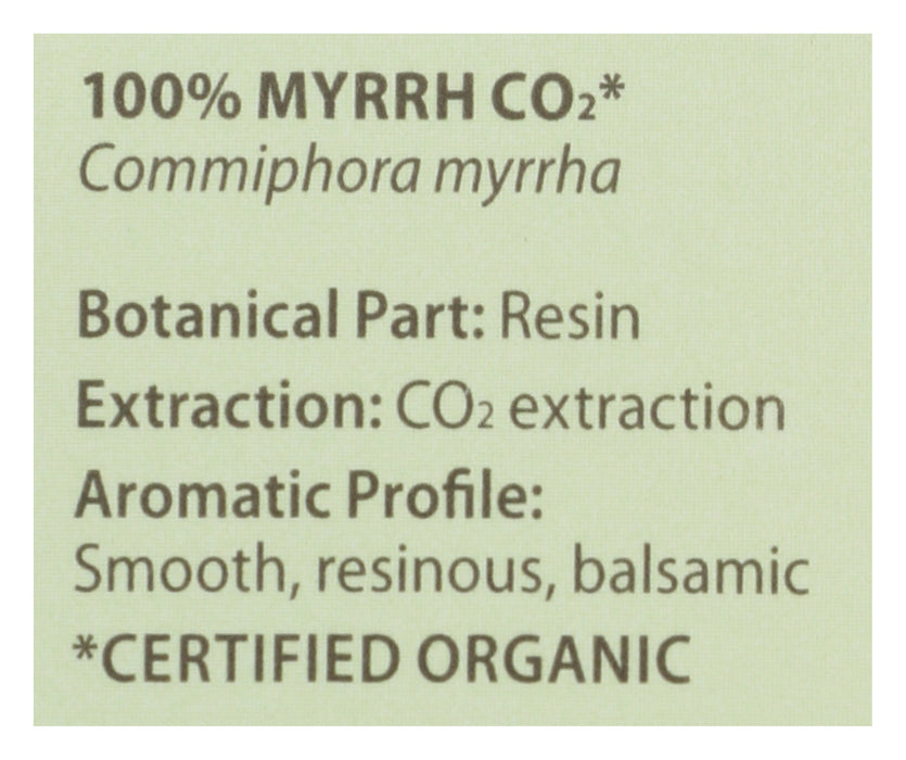 Myrrh CO2 Essential Oil, Org, 5 ml