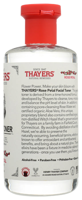 Which Hazel Facial Toner Alcohol Free, Rose Petal, 12 floz