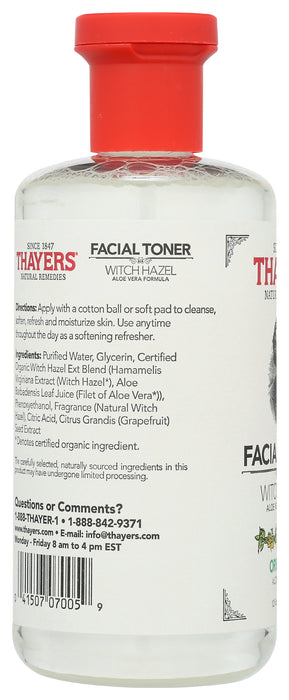 Witch Hazel Toner with Aloe Vera AF, Original, 11.5 floz