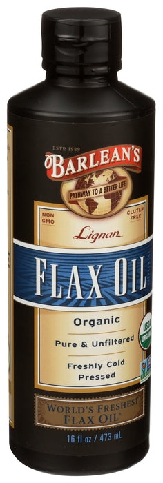 Lignan Flax Oil, Org, 16 fl oz