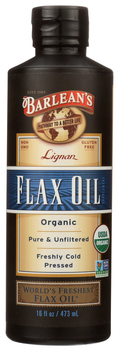 Lignan Flax Oil, Org, 16 fl oz