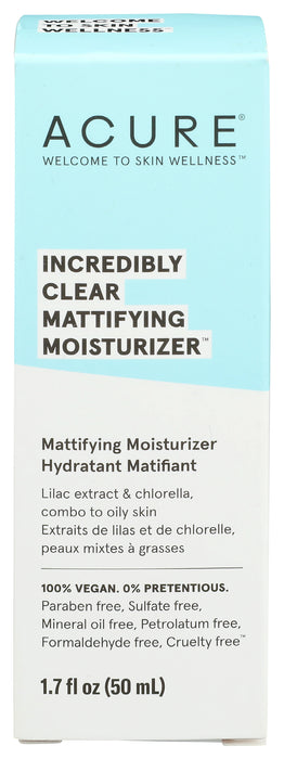 Clear Mattifying Moisturizer, 1.7 floz