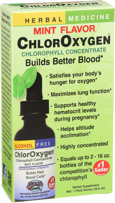 ChlorOxygen Chlorophyll Concentrate, AF Mint, 1 floz