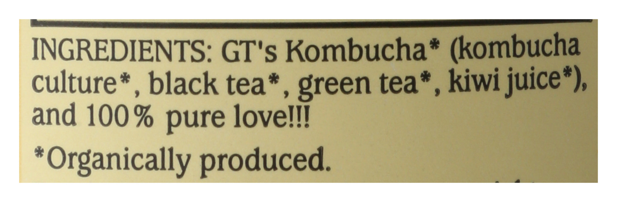 Synergy Raw Kombucha, Pure, Org, 16 floz