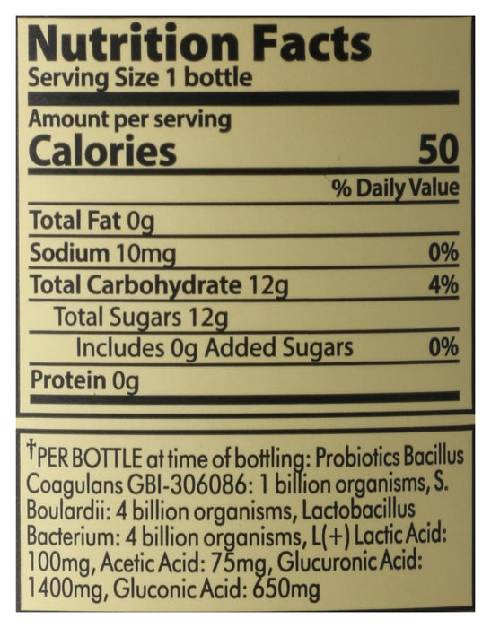 Synergy Raw Kombucha, Pure, Org, 16 floz