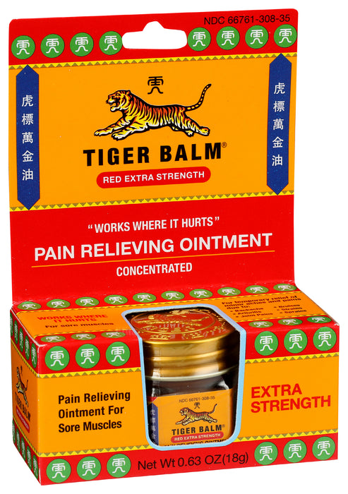 Pain Relieving Ointment, Red Extra Strength, 0.63 oz