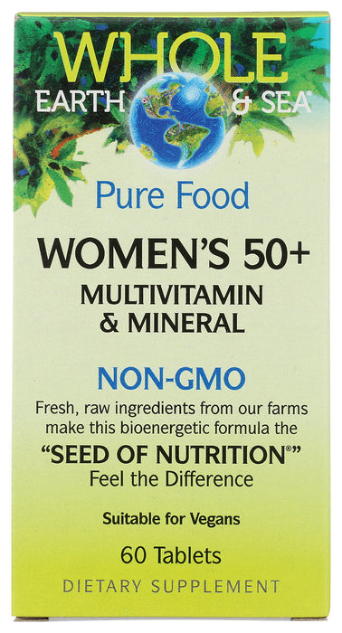 Women's Multi, 50+ Pure Food, 60tab