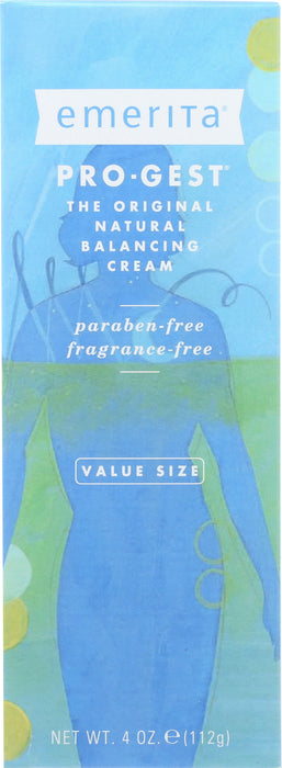 Pro-Gest Balancing Cream, Fragrance Free, 4 oz