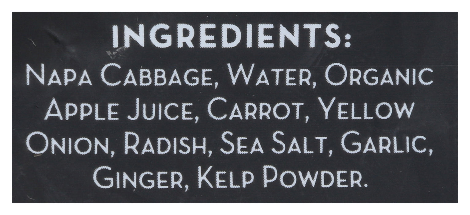 Kimchi Napa Cabbage, Mild White, 14 oz