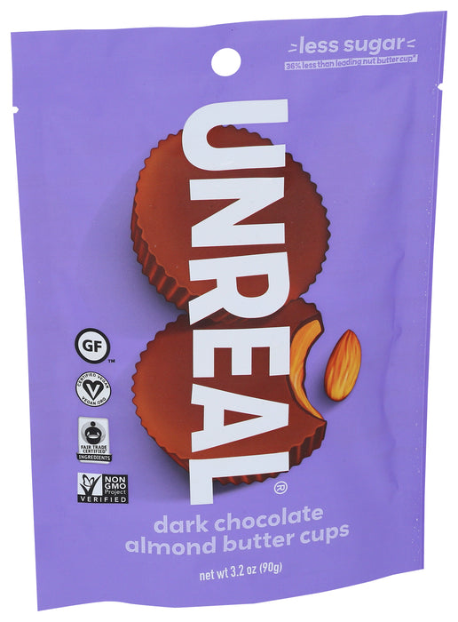 Dark Chocolate Almond Butter Cups, 4.2 oz