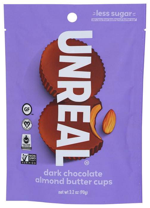 Dark Chocolate Almond Butter Cups, 4.2 oz