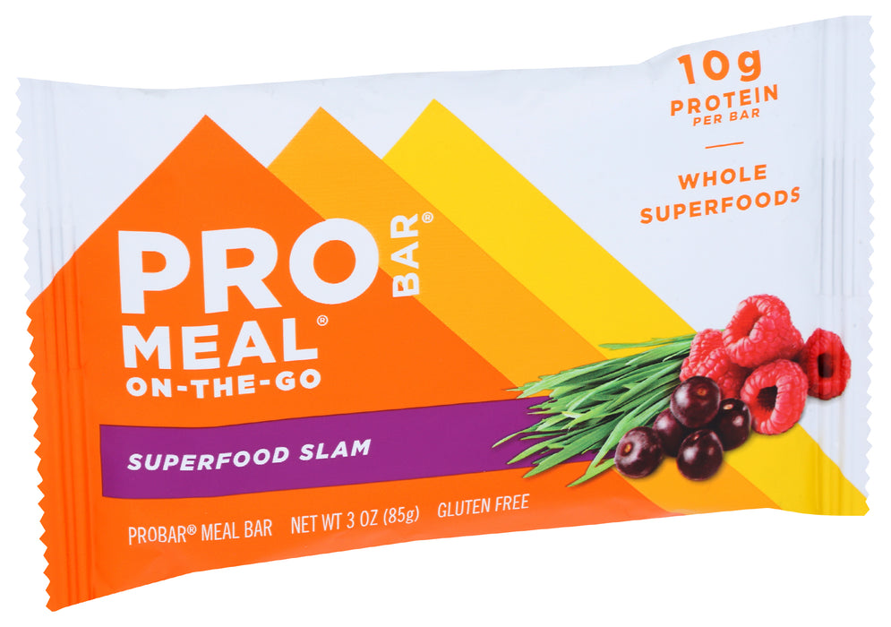 Superfood Slam Meal Bar, GF, 3 oz