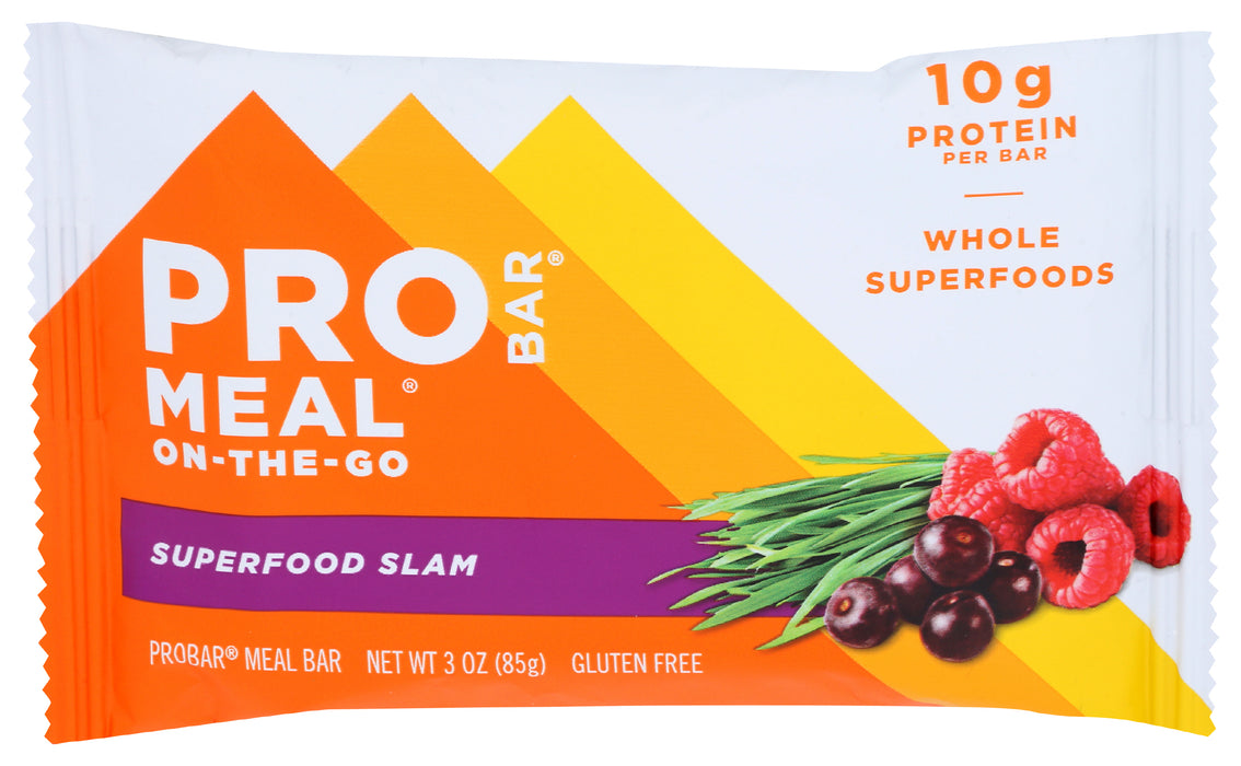 Superfood Slam Meal Bar, GF, 3 oz
