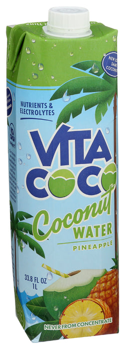 Coconut Water Pineapple, 33.8 floz
