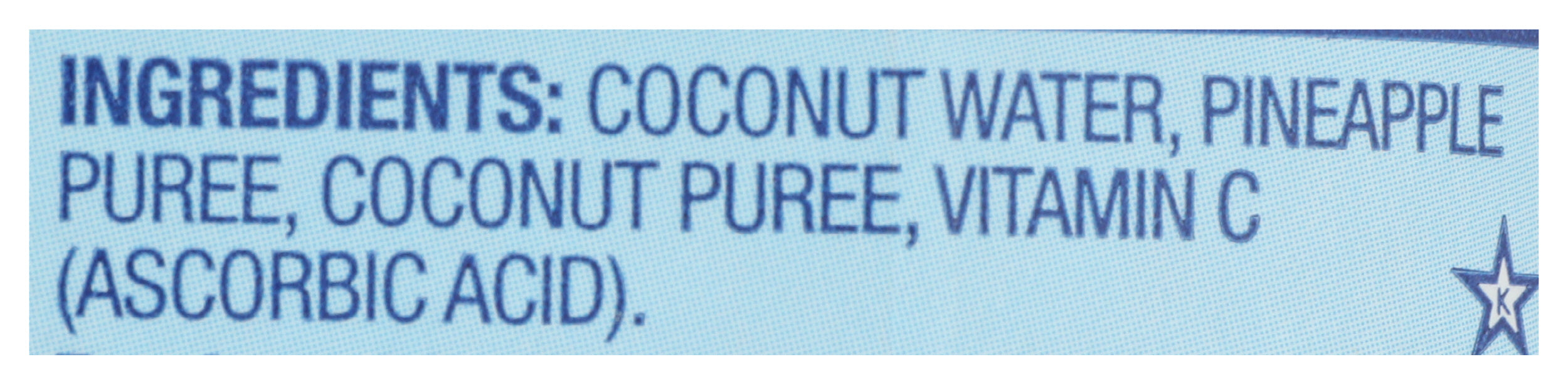 Coconut Water Pineapple, 33.8 floz