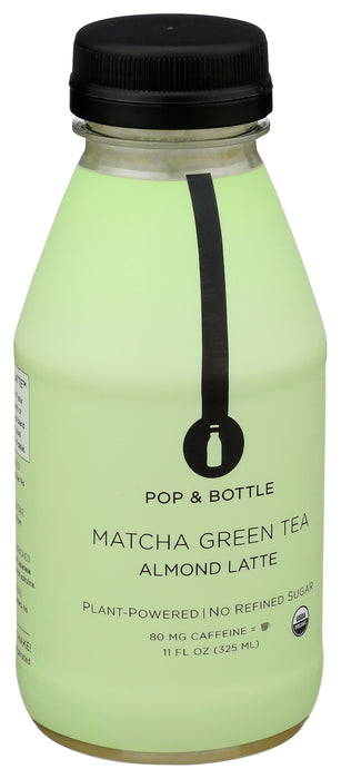 Matcha Green Tea Almond Latte, Org, 11 floz