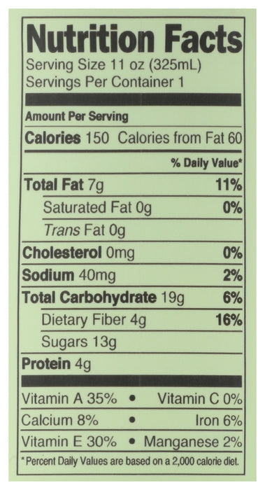 Matcha Green Tea Almond Latte, Org, 11 floz