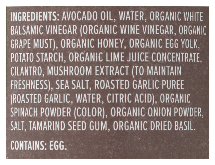 Cilantro Lime Dressing & Marinade w/ Avocado Oil, 8 floz