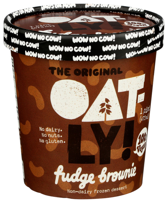 Fudge Brownie Ice Cream, Non-Dairy, 1 pint