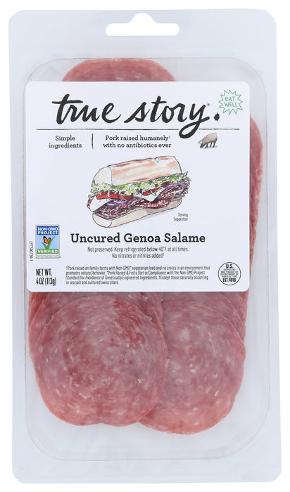 Uncured Genoa Salame, 4 oz