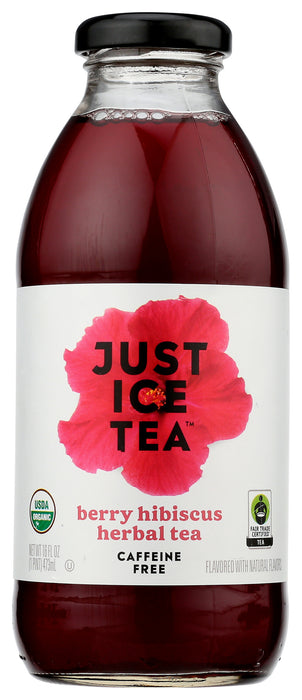 Berry Hibiscus Caffeine Free Tea, Org, 16 fl oz