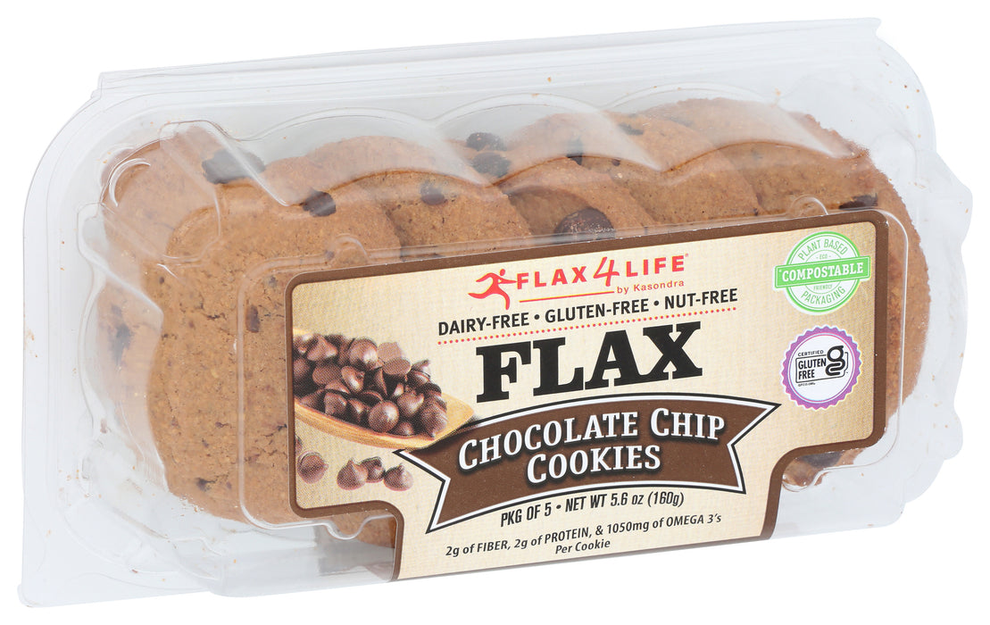 Flax Chocolate Chip Cookies, GF, 5.6 oz