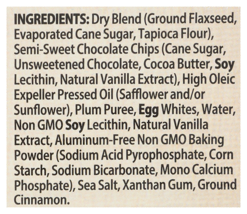 Flax Chocolate Chip Cookies, GF, 5.6 oz